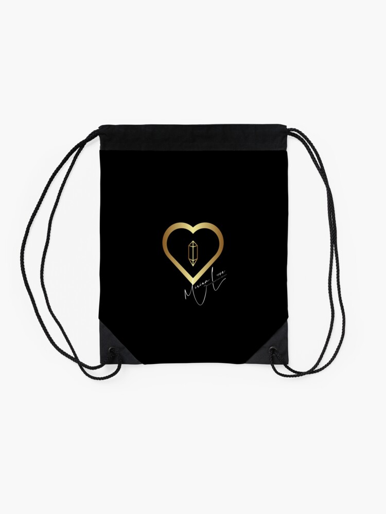 Thumbnail 2 of 3, Drawstring Bag, MIRIAMLOVE OFFICIAL LOGO designed and sold by IAMMIRIAMLOVE.