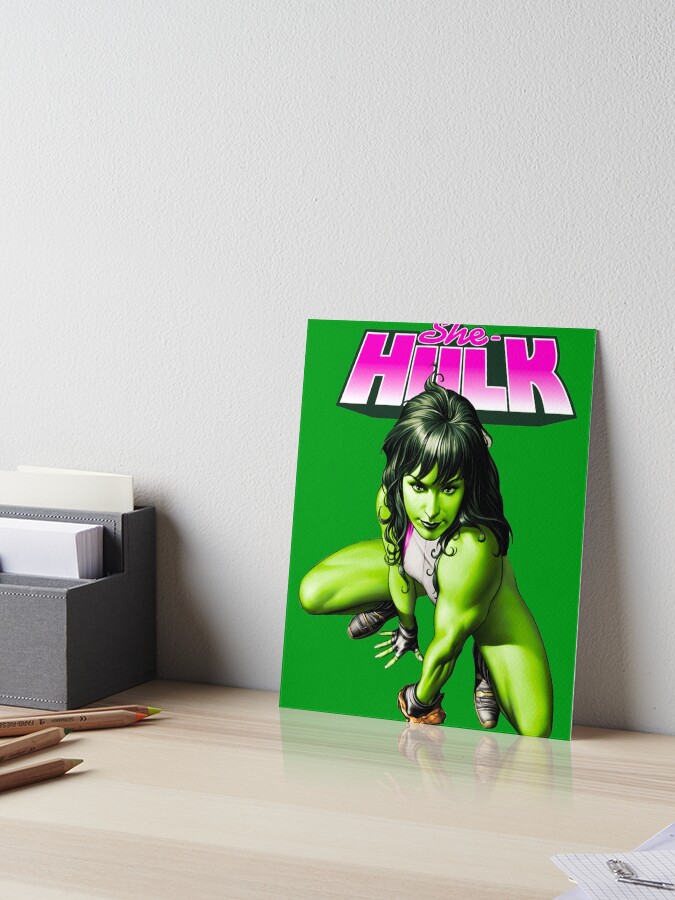 She-Hulk Sexy Girl Art Board Print for Sale by DonnellHoux