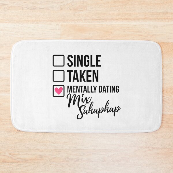 Item preview, Single Taken Mentally Dating Mix Shaphap designed and sold by skeletonvenus.