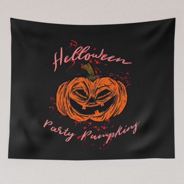 Item preview, Helloween Party Pumpkins designed and sold by Ecmoprints.