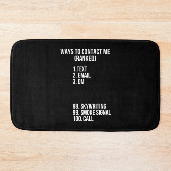 Item preview, Ways To Contact Me designed and sold by Vivoh12.