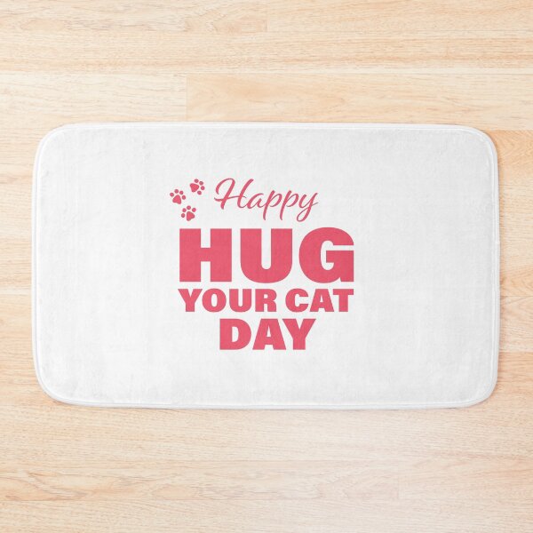 Item preview, Happy Hug Your Cat Day! designed and sold by FunFactsFactory.