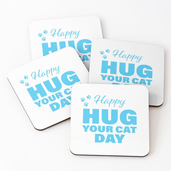 Item preview, Happy Hug Your Cat Day! designed and sold by FunFactsFactory.