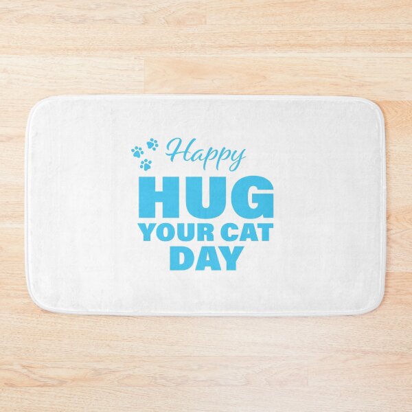 Item preview, Happy Hug Your Cat Day! designed and sold by FunFactsFactory.
