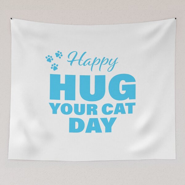 Item preview, Happy Hug Your Cat Day! designed and sold by FunFactsFactory.