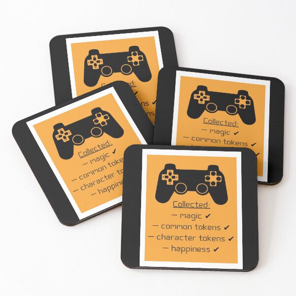 Item preview, Level Up Video Game Tokens Collected Feeling Happy designed and sold by H3designs.