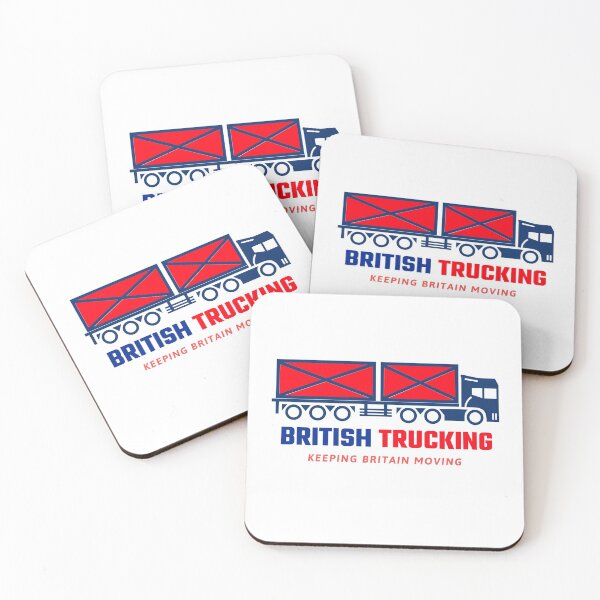 Item preview, British Trucking Keeping Britain Moving Truck Driver Design designed and sold by luvvvvvit.