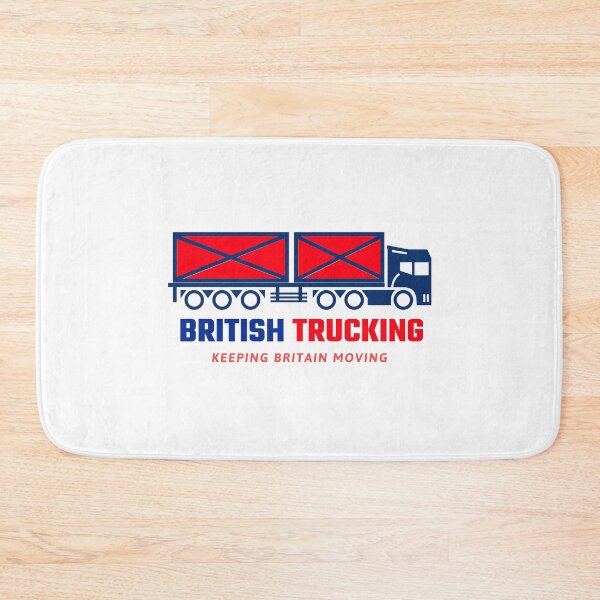 Item preview, British Trucking Keeping Britain Moving Truck Driver Design designed and sold by luvvvvvit.