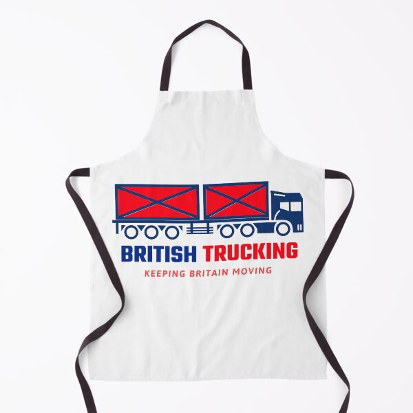 Item preview, British Trucking Keeping Britain Moving Truck Driver Design designed and sold by luvvvvvit.