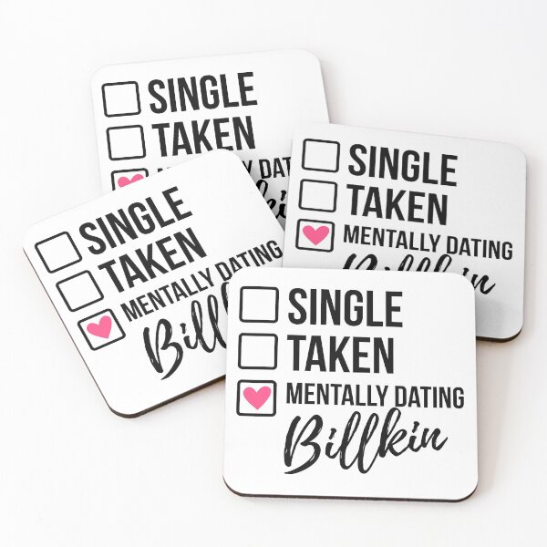 Item preview, Single Taken Mentally Dating Billkin designed and sold by skeletonvenus.