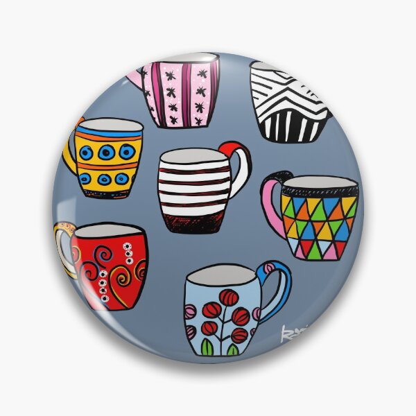 Item preview, Colorful cups - have a coffee break! designed and sold by kbackesneu.