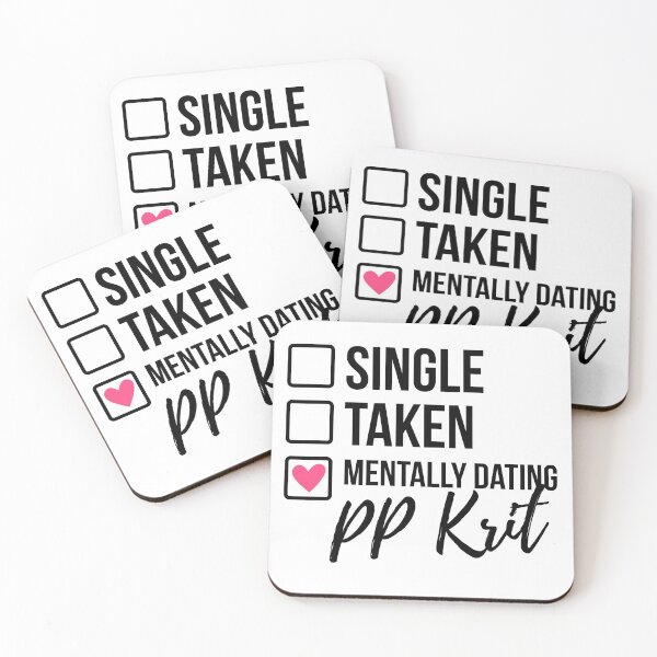 Item preview, Single Taken Mentally Dating PP Krit designed and sold by skeletonvenus.