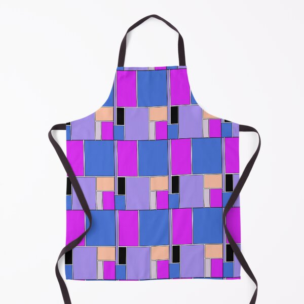 Item preview, Retro Geometric Pattern in blues and purples designed and sold by MondaysChild.