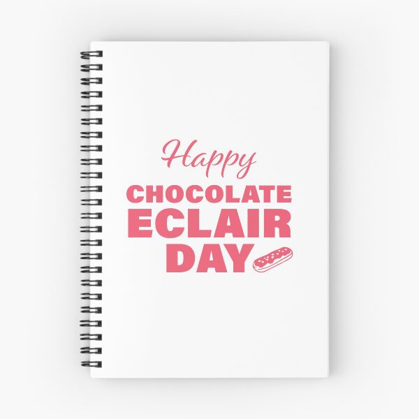 Item preview, Happy Chocolate Eclair Day! designed and sold by FunFactsFactory.