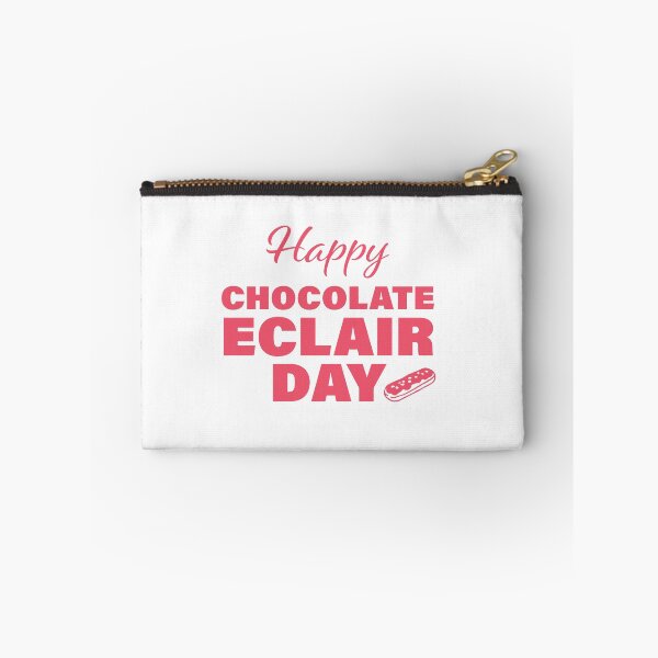 Item preview, Happy Chocolate Eclair Day! designed and sold by FunFactsFactory.