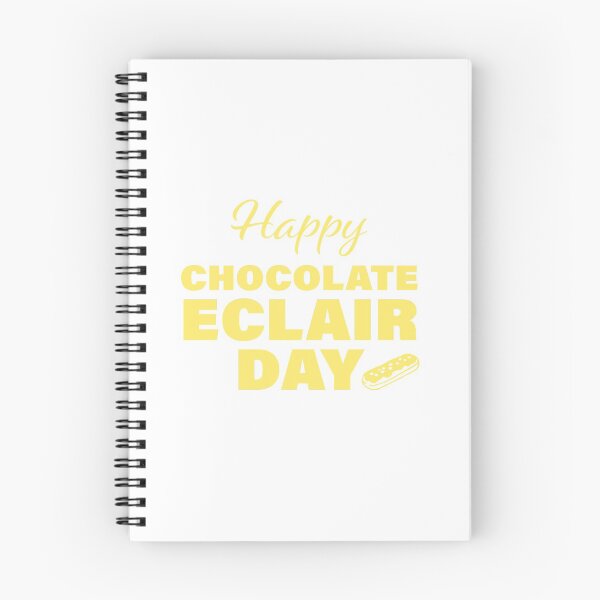 Item preview, Happy Chocolate Eclair Day! designed and sold by FunFactsFactory.