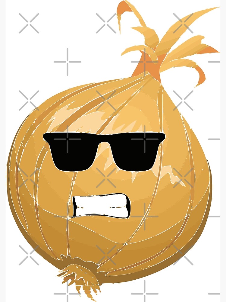 "Gangster Onion" Poster by OMdesigns93 Redbubble