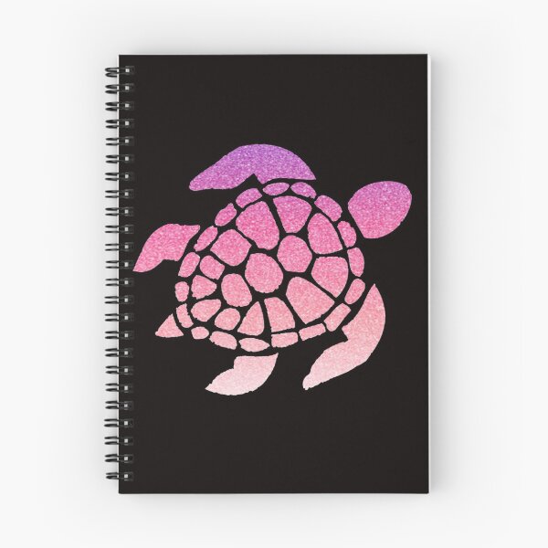 Item preview, Pastel Pink Ombre Faux Glitter Turtle designed and sold by Felicity-K.