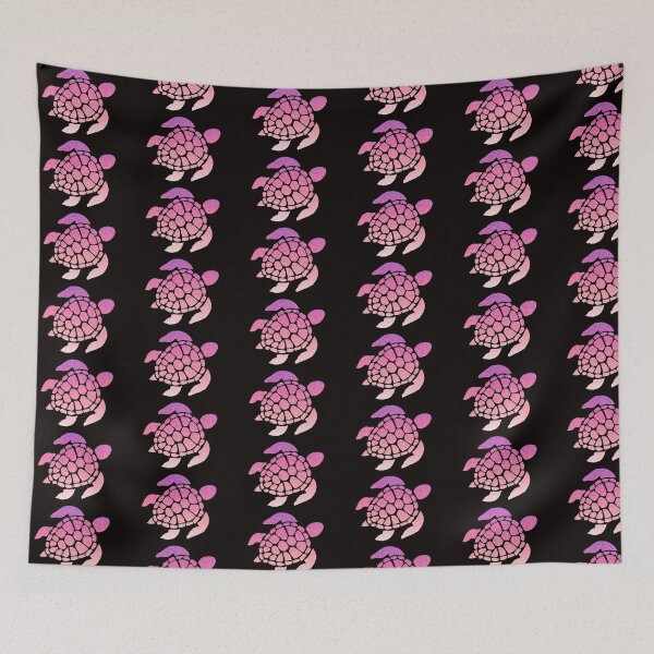 Item preview, Pastel Pink Ombre Faux Glitter Turtle designed and sold by Felicity-K.