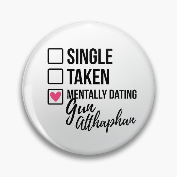 Item preview, Single Taken Mentally Dating Gun Atthaphan designed and sold by skeletonvenus.