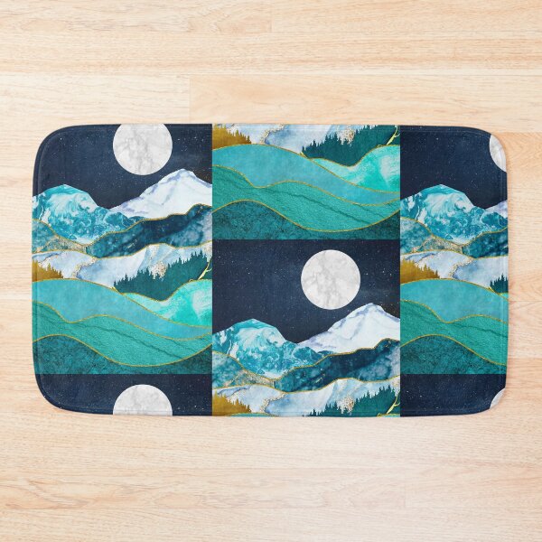 Item preview, Under the Moon Winter Mountainscapes designed and sold by Delight & Message Co..