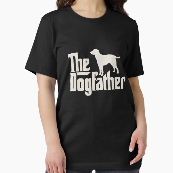 Item preview, The Dogfather Labrador Funny Dog Owner Shirt designed and sold by marshapgp.