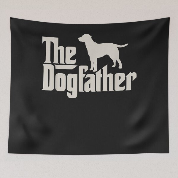 Item preview, The Dogfather Labrador Funny Dog Owner Shirt designed and sold by marshapgp.