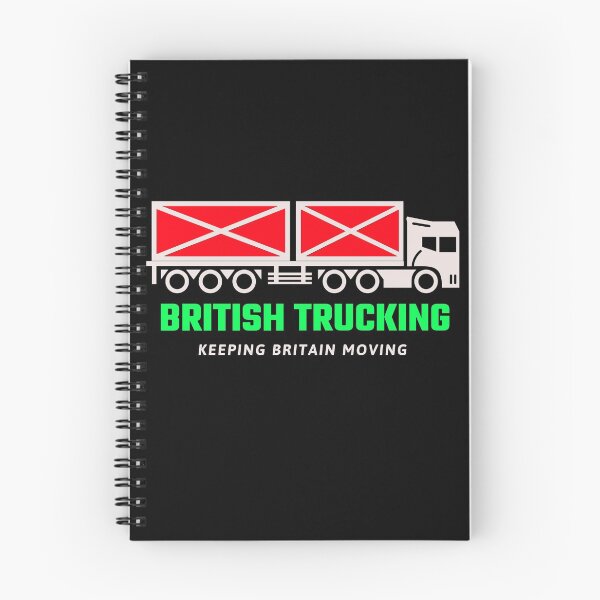Item preview, British Trucking Keeping Britain Moving HGV Truck Driver Design designed and sold by luvvvvvit.