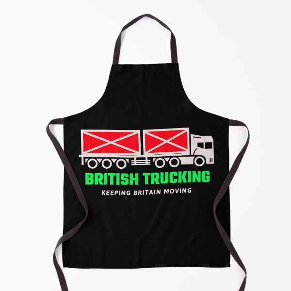 Item preview, British Trucking Keeping Britain Moving HGV Truck Driver Design designed and sold by luvvvvvit.