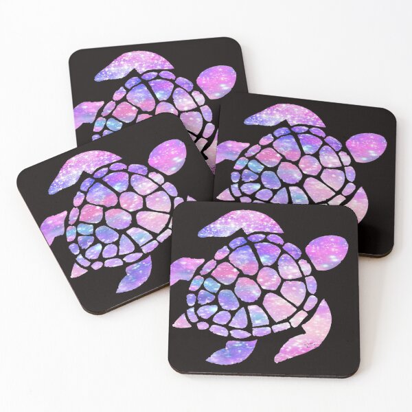 Item preview, Pastel Pink Purple Galaxy Turtle designed and sold by Felicity-K.