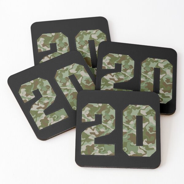 Item preview, Army Camouflage Number Twenty Soldiers Lucky Number 20 designed and sold by Urosek.