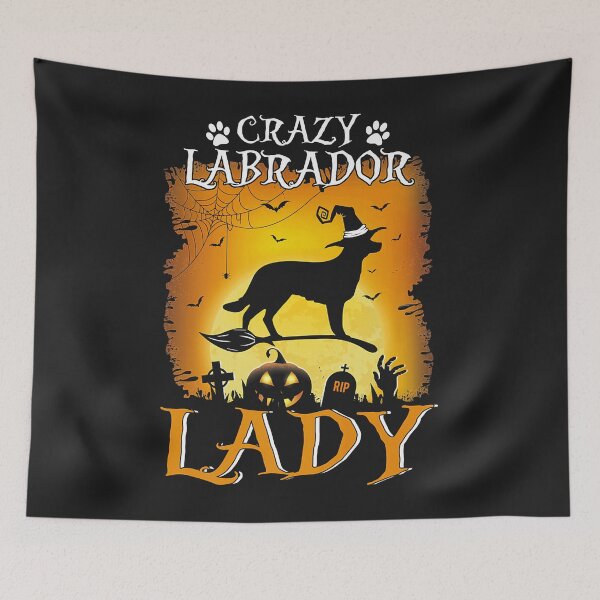 Item preview, Women Crazy Labrador Lady Halloween Pet Mom Premium designed and sold by marshapgp.