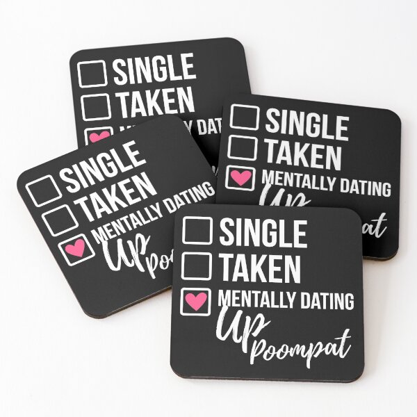 Item preview, Single Taken Mentally Dating Up Poompat 2 designed and sold by skeletonvenus.