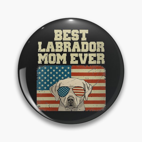 Item preview, Womens Best Labrador Mom ever - American Flag V-Neck designed and sold by marshapgp.