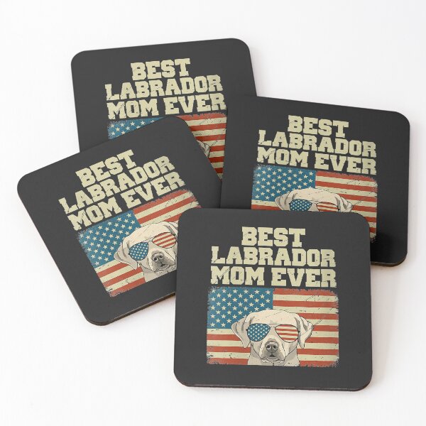 Item preview, Womens Best Labrador Mom ever - American Flag V-Neck designed and sold by marshapgp.