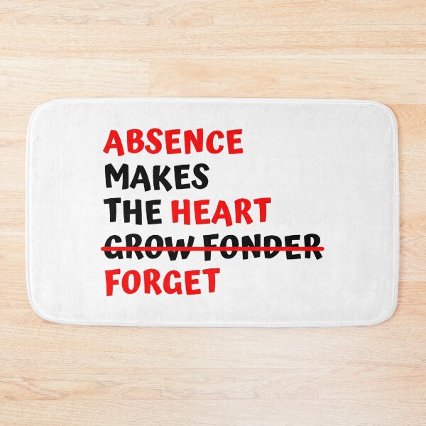 Item preview, Absence Makes the Heart Forget (Left) designed and sold by Bamb00s.