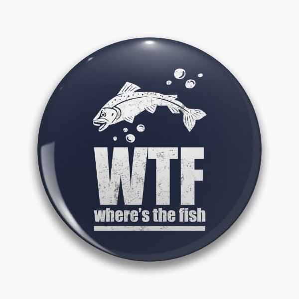Item preview, WTF Where's the Fish? designed and sold by KewaleeTee.
