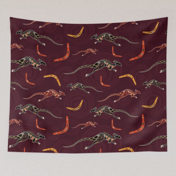 Item preview, Kangaroos and Boomerangs designed and sold by Davestre.