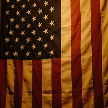 Artwork thumbnail,  American flag by Roshan Keenoo