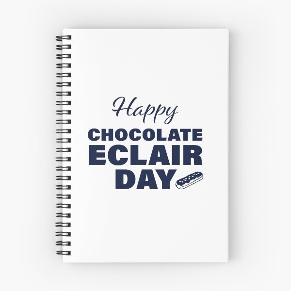 Item preview, Happy Chocolate Eclair Day! designed and sold by FunFactsFactory.