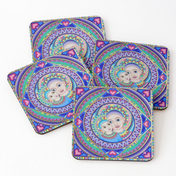 Item preview, Madonna and Child Mandala designed and sold by Soozie Wray.
