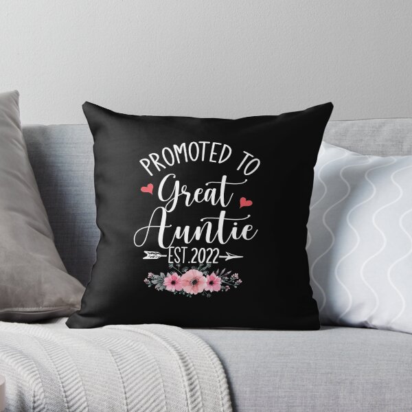 Nykets Pregnancy Announcement Tees Promoted To Aunt 2021 Pregnancy Announcement New Auntie Gift Throw Pillow Multicolor 18x18 Nykets Pregnancy Announcement Tees Promoted To Aunt 2021 Pregnancy Announcement New Auntie Gift Throw Pillow Multicolor 18x18