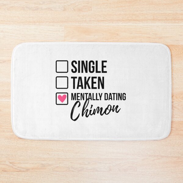 Item preview, Single Taken Mentally Dating Chimon designed and sold by skeletonvenus.