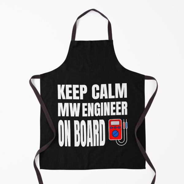 Item preview, Keep Calm Microwave Engineer On board designed and sold by DAFIN.
