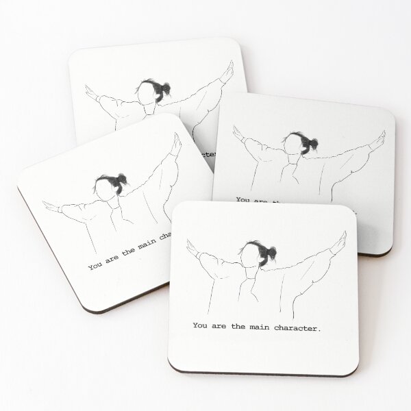 Item preview, You Are The Main Character Silhouette Outline  designed and sold by aniicreates.
