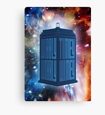 Wibbly Wobbly Timey Wimey Canvas Print