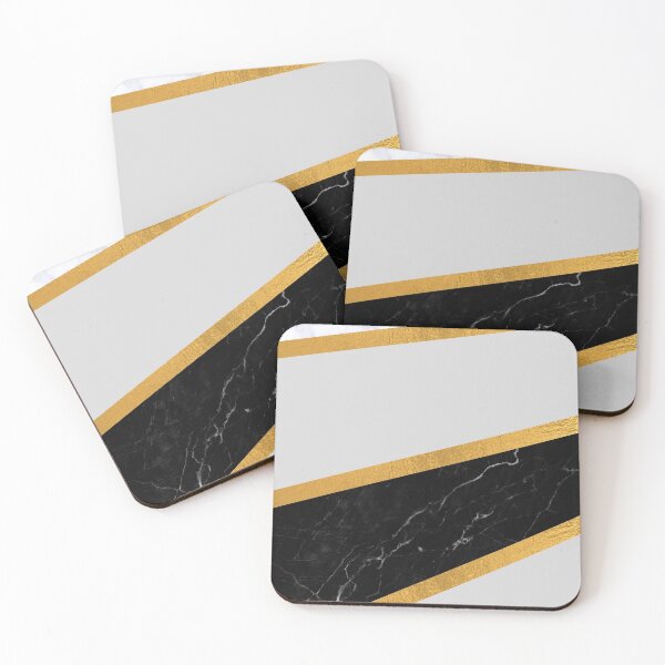Item preview, Black Geometric Pink Marble Design designed and sold by Seatzy.