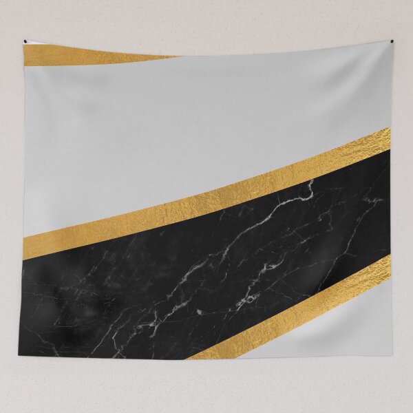 Item preview, Black Geometric Pink Marble Design designed and sold by Seatzy.