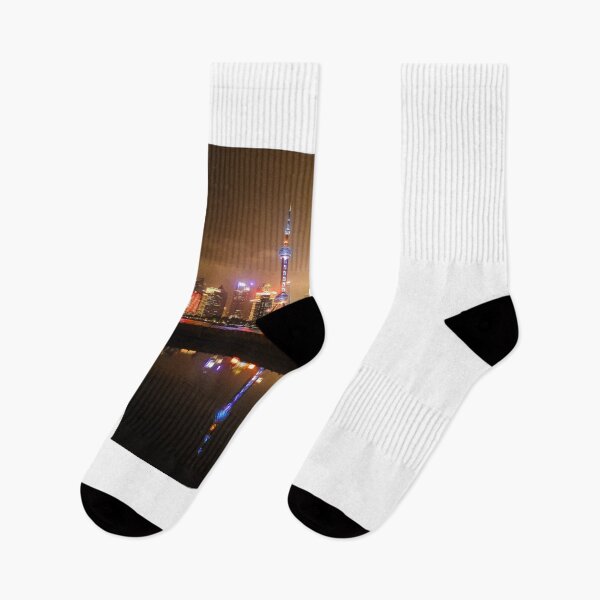 Item preview, Skyline of Shanghai by night designed and sold by Anita van Gendt.