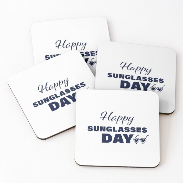 Item preview, Happy Sunglasses Day! designed and sold by FunFactsFactory.